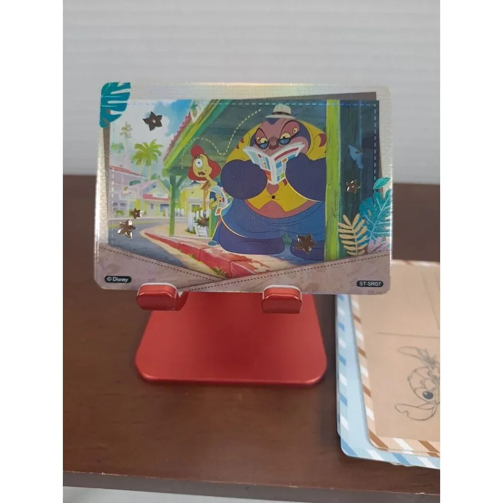 Set Of 15‎ Card Fun Joyful Disney 100 Carnival Character Lilo & Stitch Hologram